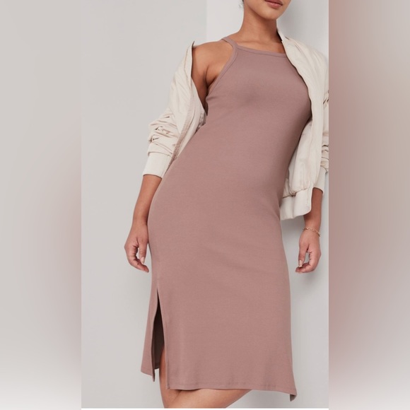 Old Navy Dresses & Skirts - Old Navy Fitted Sleeveless Rib Knit Midi Dress Small